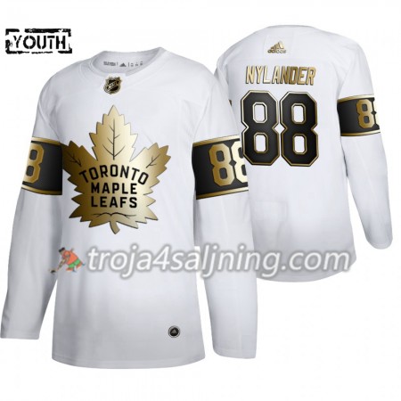 Toronto Maple Leafs tröja William Nylander 88 2019-2020 Adidas Golden Edition Vit Authentic - NHL Tröjor Barn Toronto Maple Leafs tröja William Nylander 88 2019-2020 Adidas Golden Edition Vit Authentic - NHL Tröjor Barn